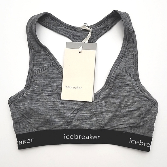 Icebreaker Women's Merino Sprite Racerback Bra Size XS - Picture 3 of 11